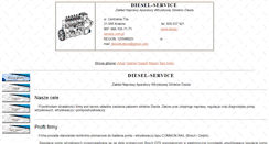 Desktop Screenshot of diesel-service.com.pl
