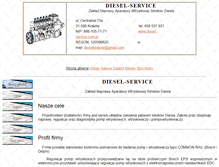 Tablet Screenshot of diesel-service.com.pl